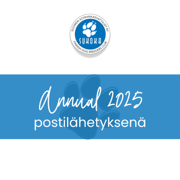 Annual 2025 postilähetyksenä + postikulut